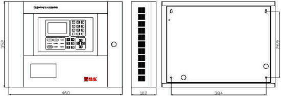 LDK800<a href=http://www.xmphtxh.com/dianqihuozai/ target=_blank class=infotextkey>電氣火災監(jiān)控</a>設備